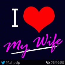 Happy Birthday I Love My Wife GIF