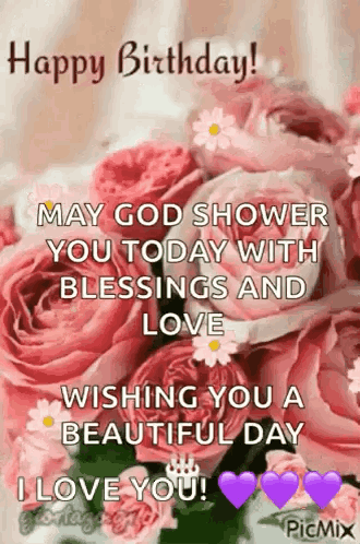 Happy Birthday I Love You GIF