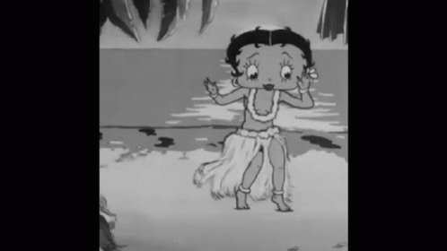 Happy Birthday In Hawaiian Betty Boop GIF