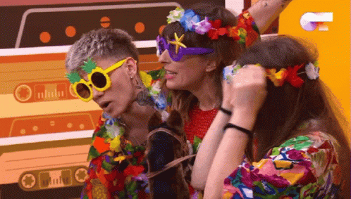 Happy Birthday In Hawaiian Island Party GIF