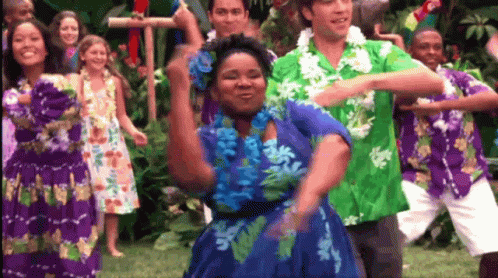 Happy Birthday In Hawaiian Luau GIF