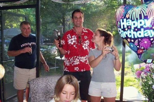 Happy Birthday In Hawaiian Shirt GIF