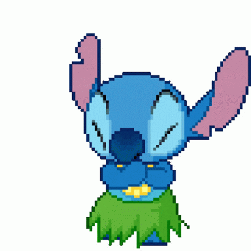 Happy Birthday In Hawaiian Stitch Hula GIF