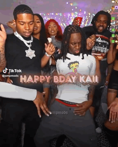 Happy Birthday Kai Cenat Dance GIF