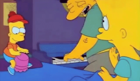 Happy Birthday Lisa Simpson Celebration GIF