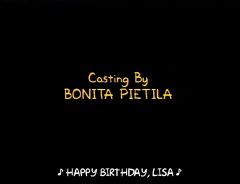 Happy Birthday Lisa Song GIF