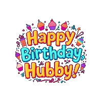 Happy Birthday Love Happy Birthday Wife Sticker GIF