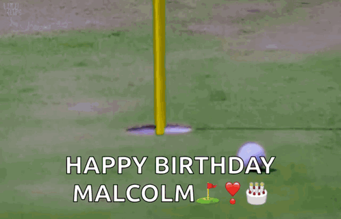 Happy Birthday Malcolm Celebration