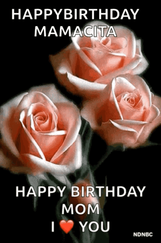 Happy Birthday Mamacita Happy Birthday Mom I Love You Ndnbc GIF