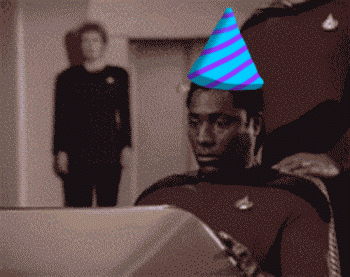 Happy Birthday Man Extremely Shocked Animation GIF