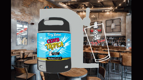 Happy Birthday Matt Tiny Rebel Brew Fun Art GIF