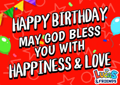 Happy Birthday May God Bless You With Happiness And Love Happy Bday Gif GIF