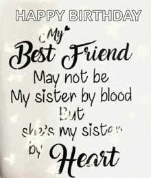Happy Birthday Message for Best Friend