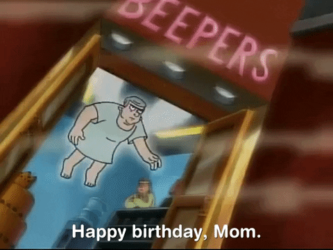 Happy Birthday Mother In Law From Beepers GIF