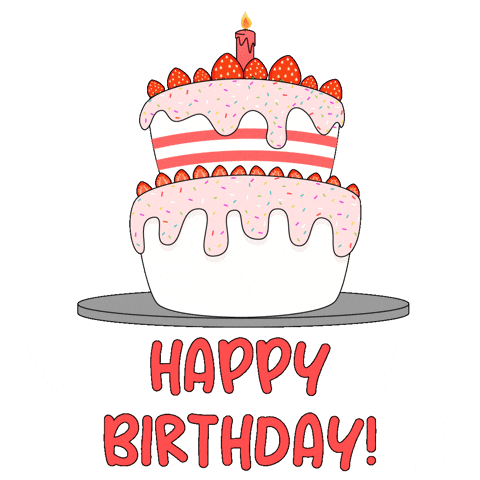 Happy Birthday My Love Unicorn Surprise GIF