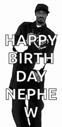 Happy Birthday Nephew Dancing Man
