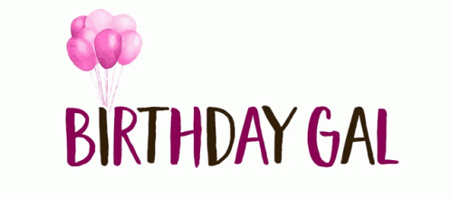 Happy Birthday Niece Balloon Party Flags GIF