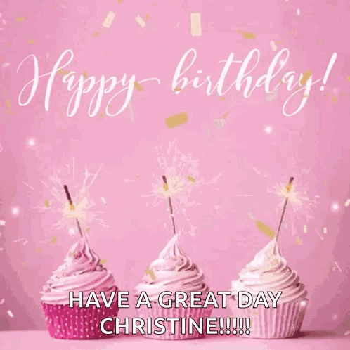 Happy Birthday Niece Cup Cakes GIF
