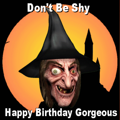 Happy Birthday Niece Gorgeous Witch GIF