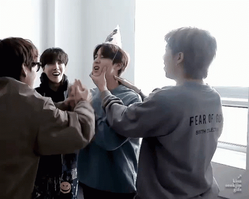 Happy Birthday Office Cute Greeting GIF