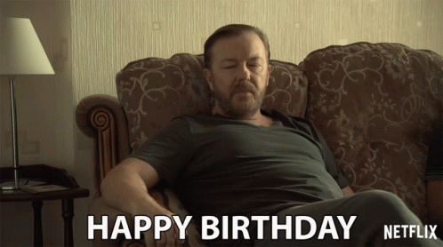 Happy Birthday Office Thumbs Up GIF