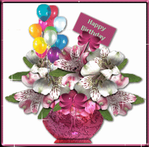 Use His Skill Happy Birthday Flowers Gif Images Happy Birthday My Xxx Hot Girl