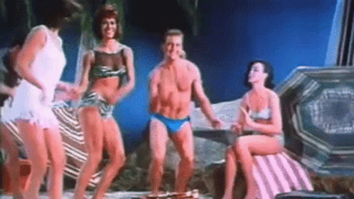 Happy Birthday Party Beach GIF
