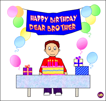 Happy Birthday Party Dear Brother Meme GIF