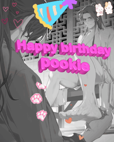 Happy Birthday Pookie Drawing