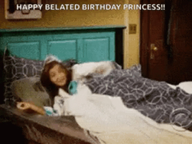 Happy Birthday Princess Alyson Hannigan Greeting GIF