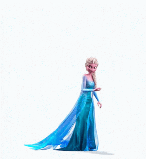 Happy Birthday Princess Elsa Let It Go Frozen GIF