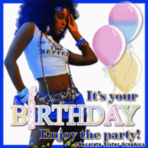Happy Birthday Sis GIF