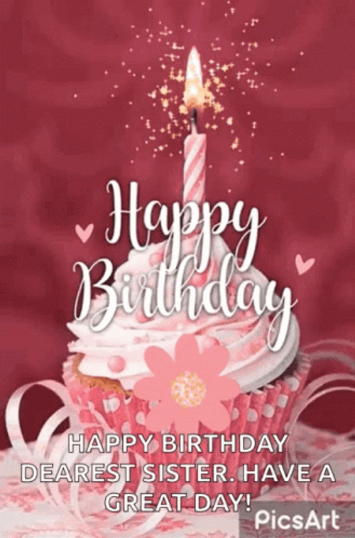 Happy Birthday Sis GIF