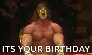 Happy Birthday Sister Funny Meme Angry Wrestler GIF