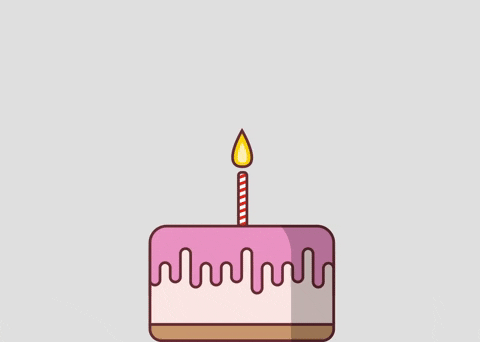 Happy Birthday Sister In Law Funny Cartoon Cake Meme GIF