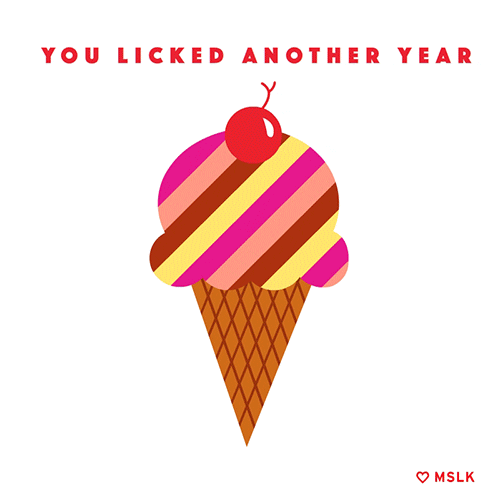 Happy Birthday Sister In Law Funny Ice Cream Meme GIF