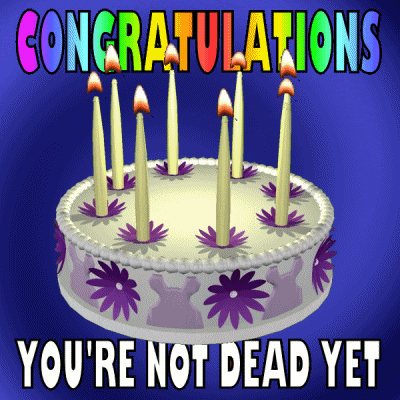 Happy Birthday Sister In Law Funny Spinning Cake Meme GIF