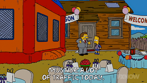Happy Birthday Son Bart Simpson GIF