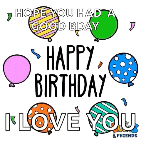 Happy Birthday Son Hope You Had Good Birthday GIF