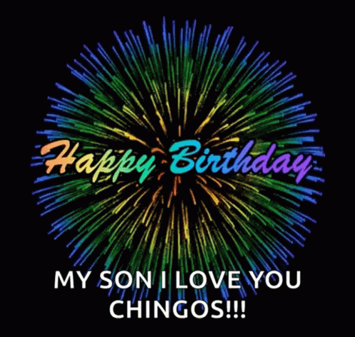 Happy Birthday Son I Love You GIF