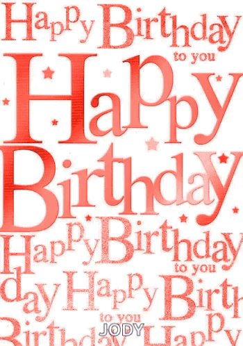 Happy Birthday Son Text Effect GIF