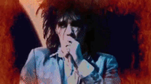 Happy Birthday Song Halloween Nick Cave Goth Band GIF