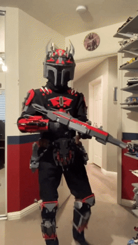 Happy Birthday Star Wars Costume Guy GIF