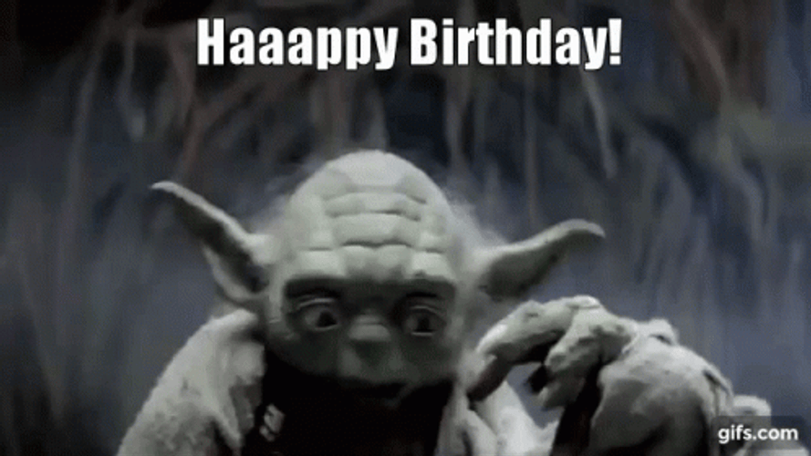 Happy Birthday Star Wars GIF
