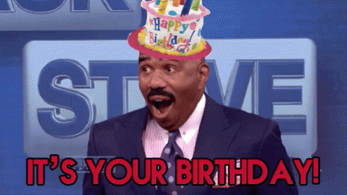 Happy Birthday Steve Harvey Hat GIF