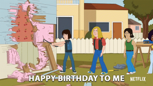 Happy Birthday To Me F Is For Family GIF