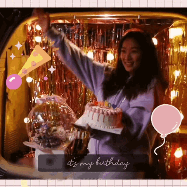 Happy Birthday To Me Teen Celebration GIF
