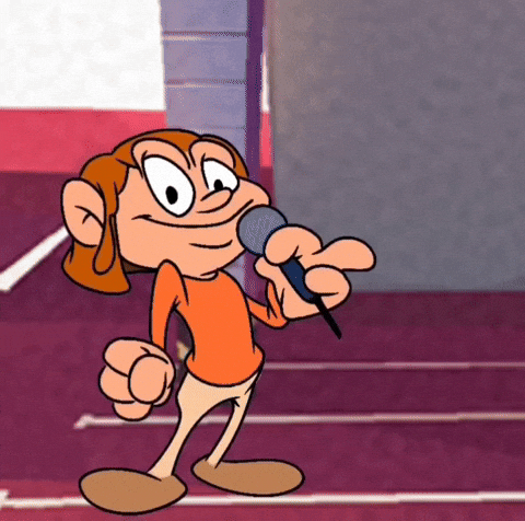 Happy Birthday Uncle Cute Cartoon Speaking GIF