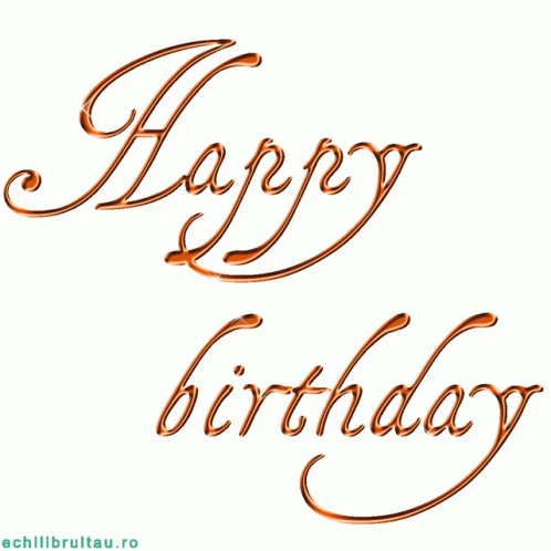 Happy Birthday Uncle Flashy Minimalist Art GIF