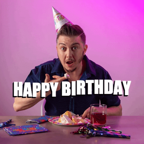 Happy Birthday Uncle Stop Motion Animation GIF